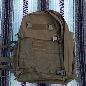 Olive green large backpack